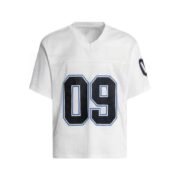 09 Print Cropped Football Jersey