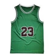 Green #23 Mesh Basketball Jersey