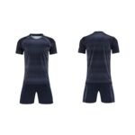 Dark Navy Short‑Sleeve Soccer Jersey Set