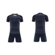 Dark Navy Short‑Sleeve Soccer Jersey Set