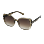 Oversized Square Gradient Lens Fashion Sunglasses